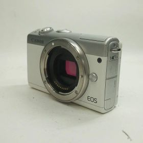 【中古】 (キヤノン) Canon EOS M100 ボディ ホワイト【中古カメラ デジタル一眼】 ランク：B