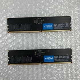 中古 16GB 2枚組(合計32GB) PC5-44800/DDR5-5600 デスクトップ用 190887 状態： B:良品