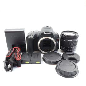 【中古】【1年保証】【良品】Canon EOS Kiss X9 レンズキット ブラック