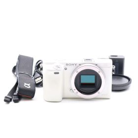 ≪極上品≫ Sony α6000 ボディ ホワイト #20260920-0440