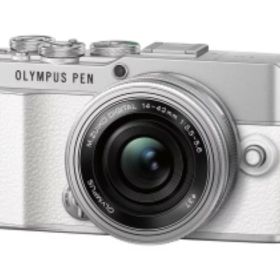 【新品/取寄品/代引不可】OLYMPUS PEN E-P7 14-42mm EZレンズキット ホワイト ミラーレス一眼カメラ オリンパス