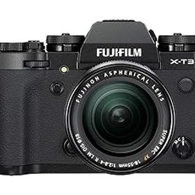 【中古】【39shop】富士フイルムFUJIFILM★ミラーレス一眼カメラ X-T3レンズキット ブラック X-T3LK-B（良い）