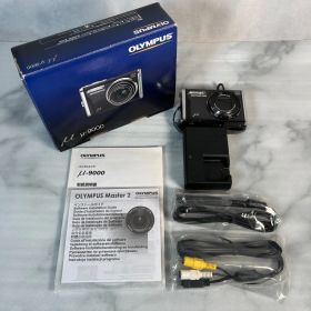 【2608-548】OLYMPUS オリンパス μ-9000 ブラック コンパクトデジタルカメラ 付属品あり 動作未確認 現状渡し