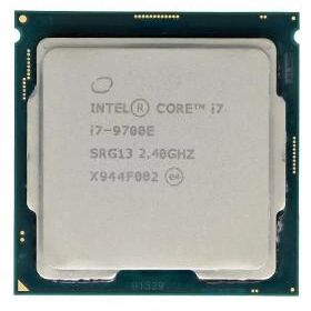 Intel Core i7-9700E SRGDX 8C 2.6GHz to 4.4GHz Socket 1151 Coffee Lake 14NM 12MB 65W Apr 2019