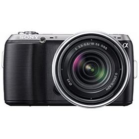 【中古-非常に良い】ソニー SONY ミラーレス一眼α NEX-C3 ズームレンズキット ブラック NEX-C3K/B