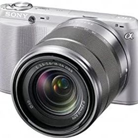 【中古-非常に良い】ソニー SONY ミラーレス一眼レフα NEX-C3 ズームレンズキット シルバー NEX-C3K/S
