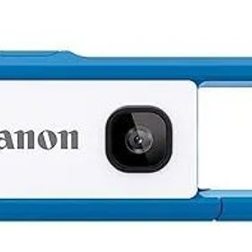 【中古】(非常に良い)Canon カメラ iNSPiC REC ブルー (小型/防水/耐久) アソビカメラ FV-100 BLUE