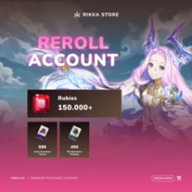 Seven Knights Re:BIRTH ☆ SEA | 150000+ Rubies, 999x Hero Tickets, 400x Pet Tickets | 12x Random Legendary Heroes | DM For Catalog