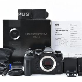 ★美品★ ショット数16094回 OM SYSTEM OM-1 ボディ 元箱付属品充実 ミラーレス一眼 ★ #9386
