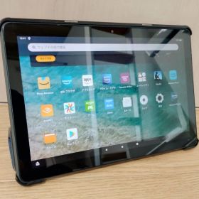 良品 Fire HD 10 PLUS 32GB グレー カバー付き