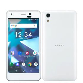 704KC DIGNO J パールホワイト SIMフリー 本体 ソフトバンク スマホ 704kcw7mtm