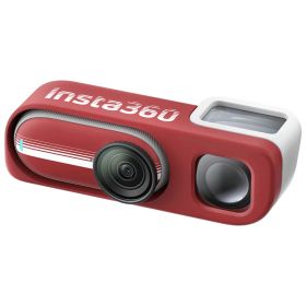 Insta360 アクションカメラ「Insta360 GO 3S レトロキット」（64GB）クラシックレッド CIN-GO3SRETRO64G-CR インスタ360 GO 3S Retro Bundle (Special Edition)