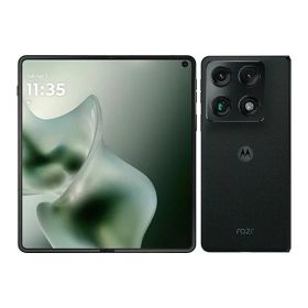 【中古】【安心保証】 motorola motorola razr fold [256GB] SIMフリー ブラッケンドブルー