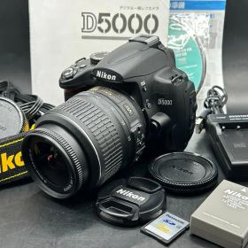 Nikon D5000 レンズキット シャッター4971回 付属品多数