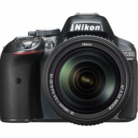 【中古】【非常に良い】Nikon デジタル一眼レフカメラ D5300 18-140VR レンズキット グレー D5300LK18-140VRGY