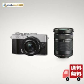 OM SYSTEM PEN E-P7 EZダブルズームキット シルバー
