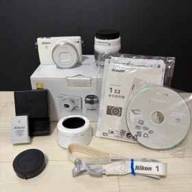 ニコン NIKON 1 S2 ホワイト Double Zoom Kit