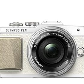 【中古】OLYMPUS PEN E-PL7 14-42mm EZレンズキット ホワイト ミラーレス一眼 E-PL7 EZ LKIT WHT
