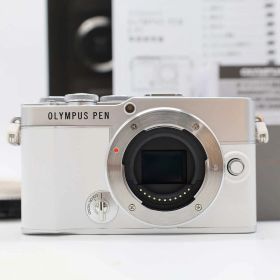 オリンパス Olympus Pen E-P7 20.3MP Digital Camera White 356 Shots 元箱 [新品同様] #Z7188A