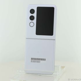 (中古)ZTE nubia Flip 2 128GB ホワイト A404ZT Y!mobile(262-ud)