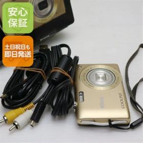 美品 COOLPIX S3300 スイートゴールド 即日発送 デジカメ Nikon デジタルカメラ 本体 土日祝発送OK