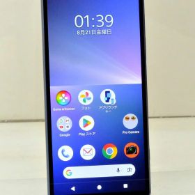 白ロム docomo SIMフリー SONY Xperia 5 V 128GB Android15 ブルー SO-53D 初期化済 【m035775】【中古】【K20261020】