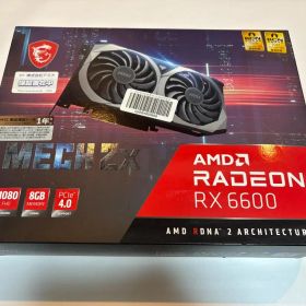 MSI Radeon RX 6600 MECH 2X 8G／8GB／動作確認済