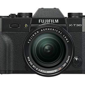 【中古】富士フイルム(FUJIFILM) ミラーレス一眼カメラ X-T30レンズキット ブラック X-T30LK-B