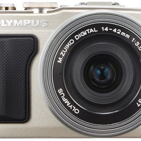 【中古】OLYMPUS ミラーレス一眼 PEN E-PL6 14-42mm EZレンズキット シルバー E-PL6 EZ LKIT SLV