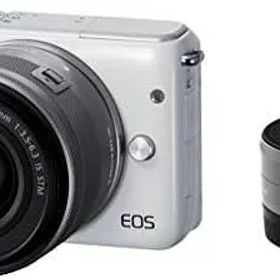 【中古】 キヤノン Canon ミラーレス一眼カメラ EOS M10 ダブルレンズキット(ホワイト) EF-M15-45mm F3.5-6.3 IS STM EF-M22mm… 当店保証30日間 人気 ミラーレス一眼 ミラーレス デジタルカメラ 中古