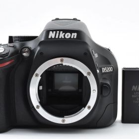 ★美品ショット数21,360回★ ニコン Nikon D5200 ボディ デジタル一眼レフカメラ ★ #9387