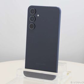 (中古)SAMSUNG Galaxy A55 5G 128GB オーサムネイビー SCG27 au SIMフリー(269-ud)