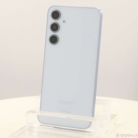 (中古)SAMSUNG Galaxy A55 5G 128GB オーサムアイスブルー SCG27 au SIMフリー(198-ud)
