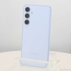 (中古)SAMSUNG Galaxy A55 5G 128GB オーサムアイスブルー SCG27 au SIMフリー(269-ud)