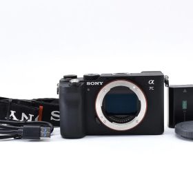■1992ショットのほぼ新品■ SONY ソニー α7C ILCE-7C ブラック #G101