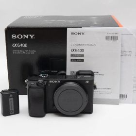 SONY α6400 ILCE-6400 ボディ ミラーレス一眼