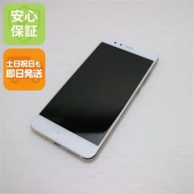 新品同様 SIMフリー HUAWEI P10 lite ホワイト 即日発送 スマホ HUAWEI 本体 白ロム 土日祝発送OK 09000