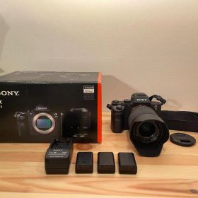 SONY a7II レンズキット ILCE-7M2K シャッター回数3,787回