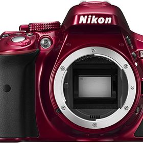 【中古】 ニコン Nikon デジタル一眼レフカメラ D5300 レッド レッド 2400万画素 3.2型液晶 D5300 RED 当店保証30日間 人気 一眼レフ デジタル一眼 中古 カメラ
