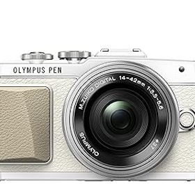 【中古】(非常に良い)OLYMPUS ミラーレス一眼 PEN E-PL7 14-42mm EZレンズキット ホワイト E-PL7 EZ LKIT WHT
