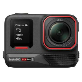 Insta360 Ace Pro 2 8Kアクションカメラ デュアルバッテリー ライカ共同開発 1/1.3インチセンサー デュアルAIチップ 防水カメラ 手ブレ補正 フリップ式スクリーン AI編集 Vlog バイク アウトドア撮…