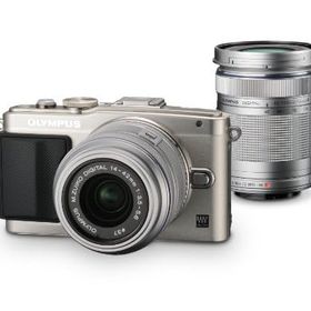 【中古】【整備済み品】OLYMPUS ミラーレス一眼 PEN Lite E-PL6 ダブルズームキット シルバー E-PL6 DZKIT SLV