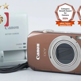 【中古】Canon キヤノン IXY 50S ブラウン コンパクトデジタルカメラ