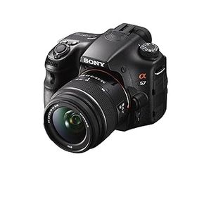 【中古】SONY ミラーレス一眼 α57 ズームレンズキット DT 18-55mm F3.5-5.6 SAM付属 SLT-A57K