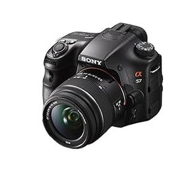 【中古】［非常に良い］SONY ミラーレス一眼 α57 ズームレンズキット DT 18-55mm F3.5-5.6 SAM付属 SLT-A57K